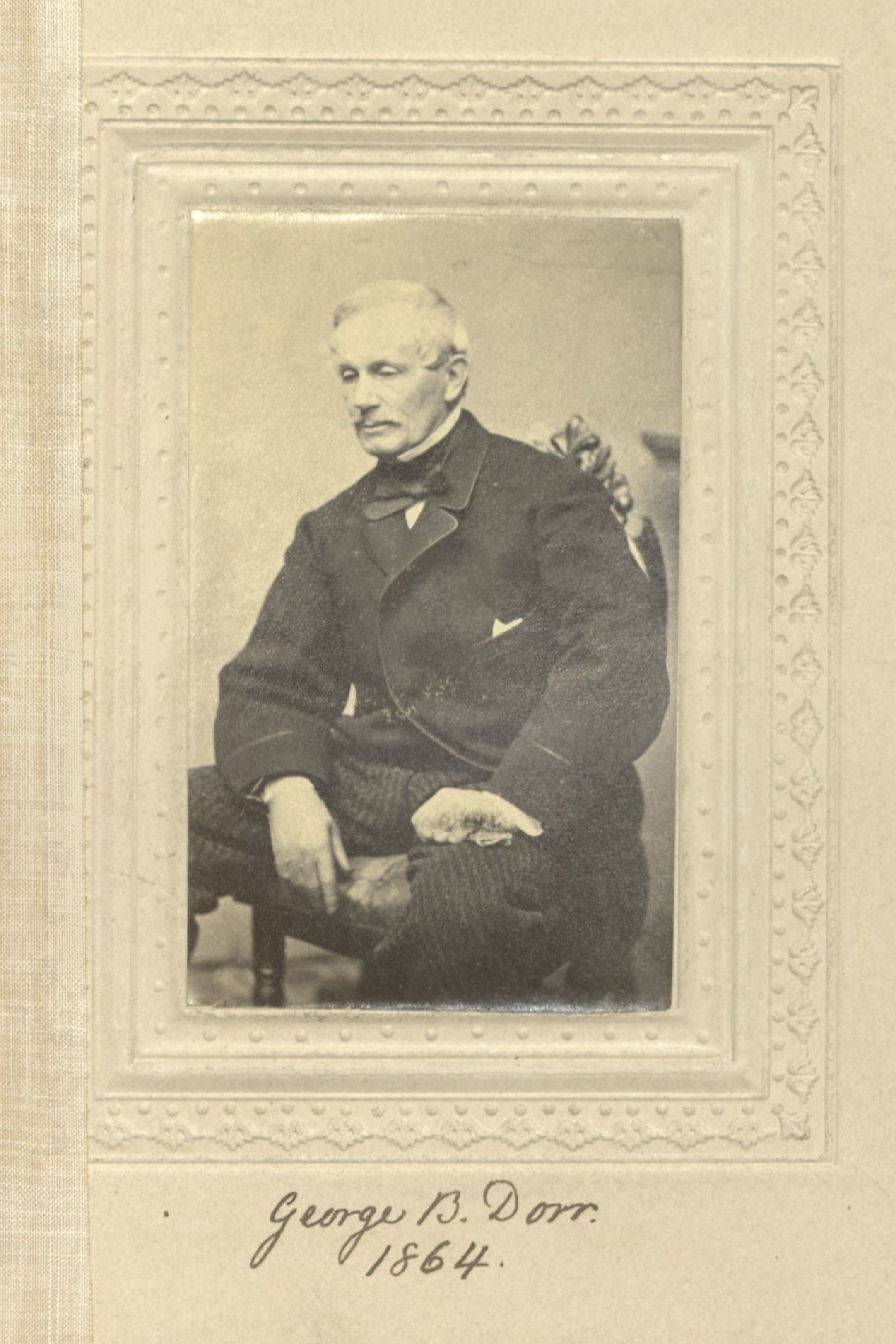 Member portrait of George B. Dorr